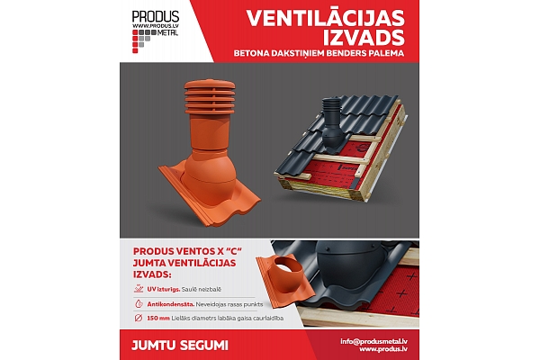 Ventilācijas izvadi