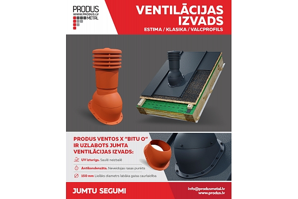 Ventilācijas izvadi